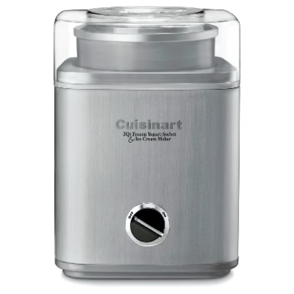 Cuisinart Silver Frozen Yogurt & Ice Cream Maker